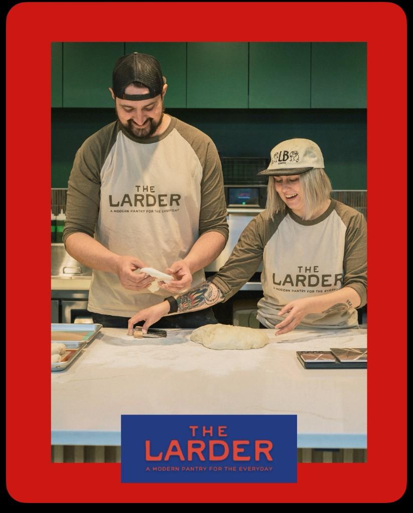 Aaron & Arianna, owners of The Larder